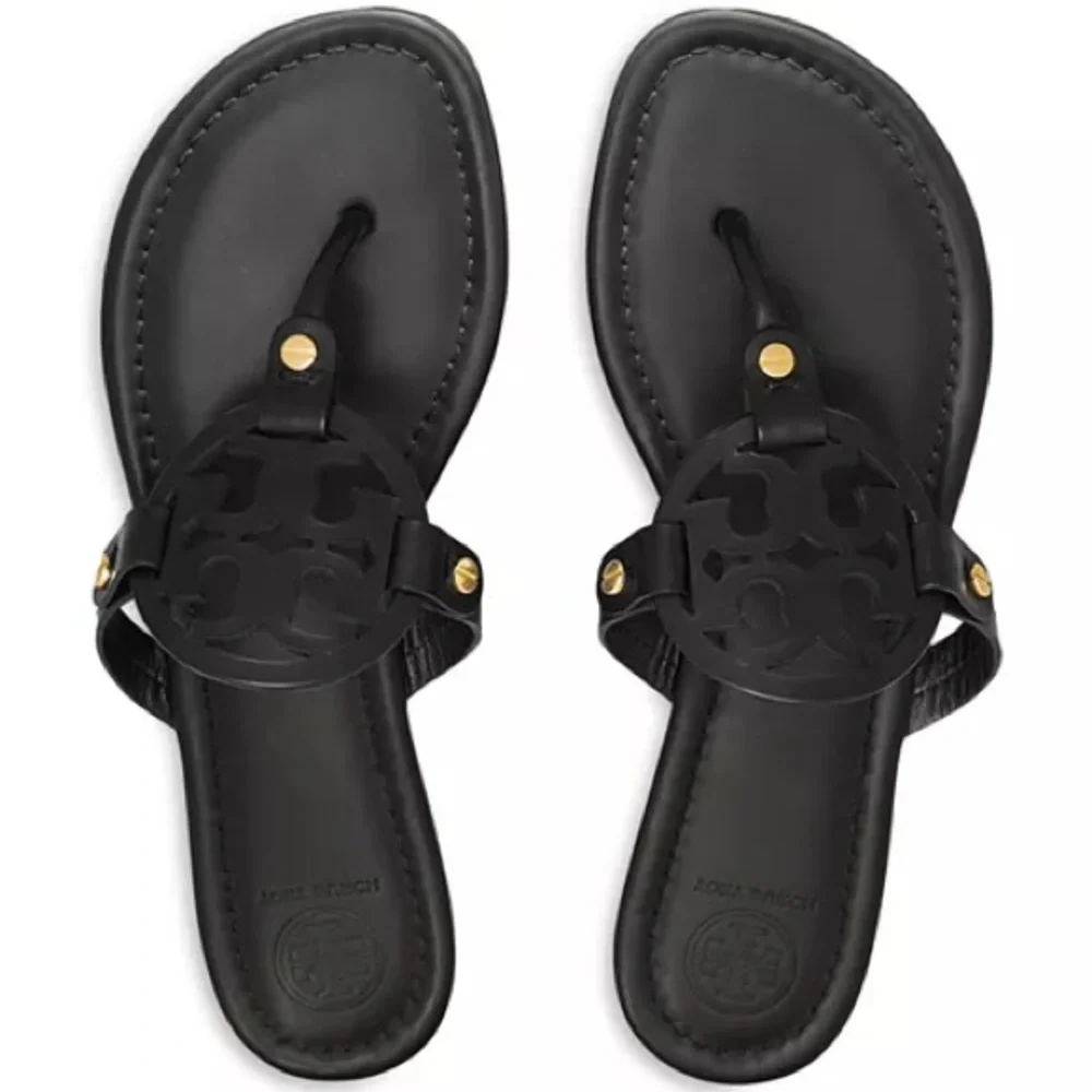 Tory Burch Miller Leather Sandals